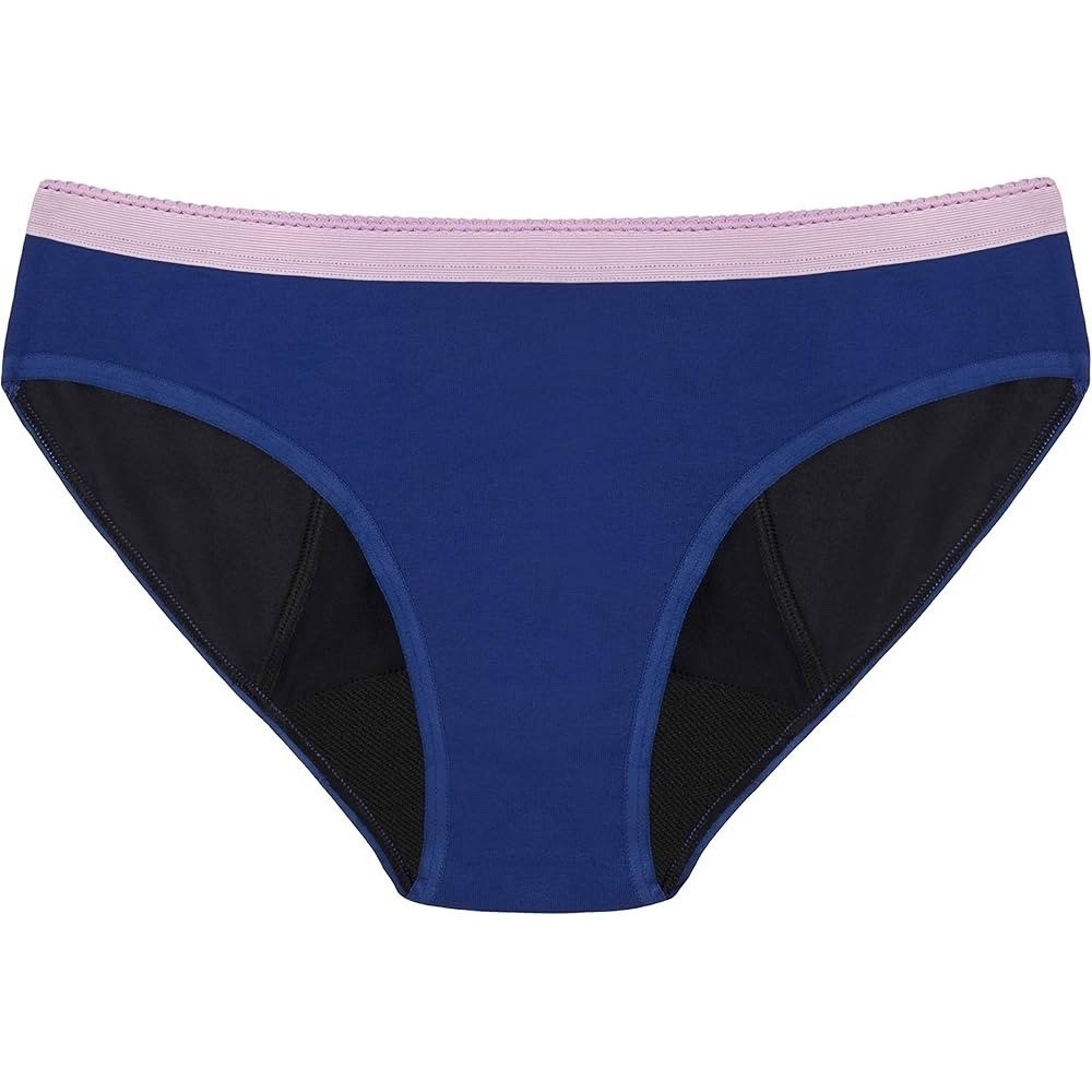 NWT Thinx BTWN [ 15-16 yrs ] Cotton Super Menstrual Bikini‎ Brief in Blue T2141